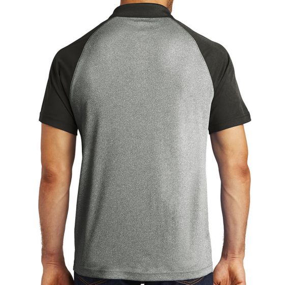 BRIEFING BACK LOGO LINE POLO（GRAYGE／ M） Callaway Men's Fine Line Stripe Polo at Stitch Logo