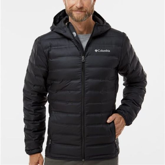 Custom Columbia - Lake 22 Down Hooded Jacket - 186456
