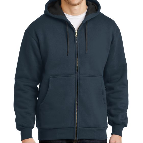Custom CornerStone Heavyweight Full-Zip Hooded Sweatshirt with