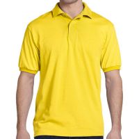 Hanes EcoSmart Embroidered Jersey Polo