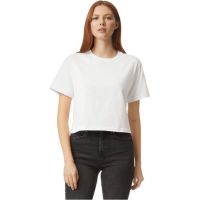 American Apparel Ladies' Fine Jersey Boxy T-Shirt - Screen Printed