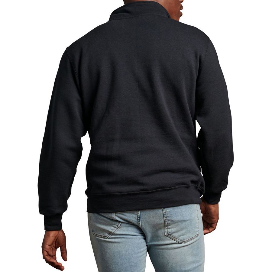 Russellスエット Russell Athletic Dri Power Quarter-Zip Cadet Collar Sweatshirt