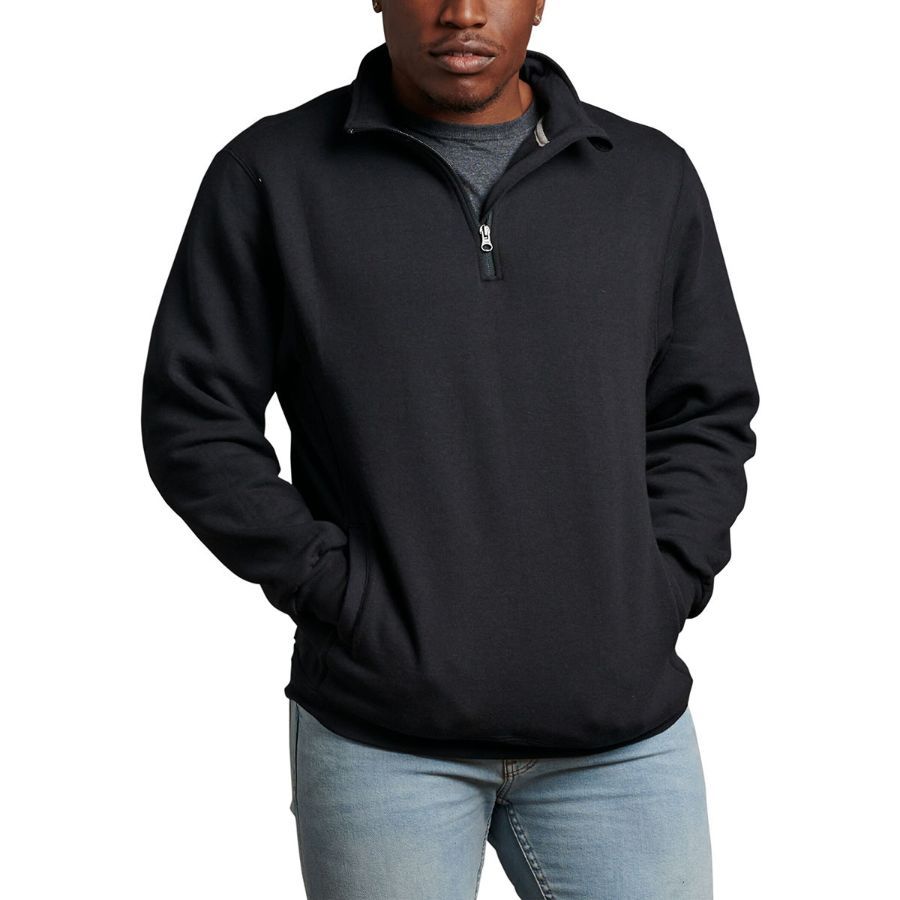 Custom Russell Athletic Unisex Dri-Power Quarter-Zip Fleece