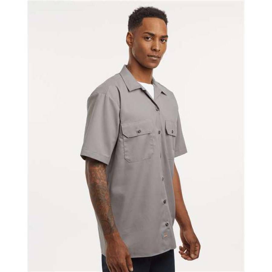 LOHEN BIG PATCH POCKET SHIRT グレー ファッションファッション - LOHEN BIG PATCH POCKET SHIRT グレー