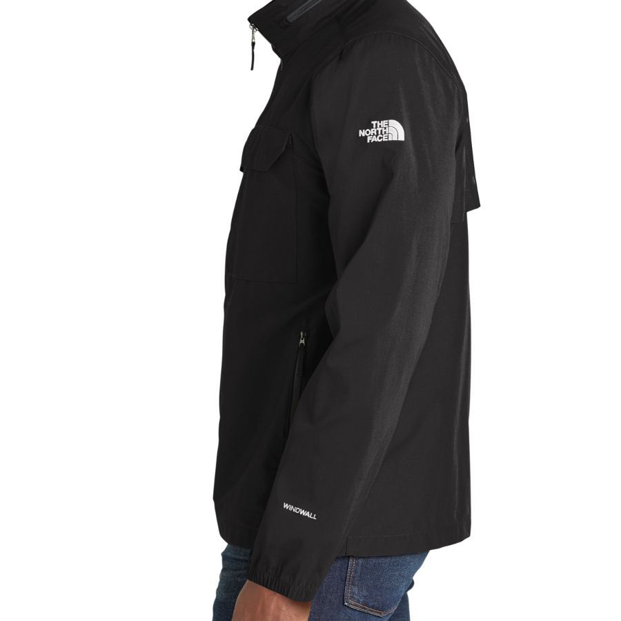 Custom The North Face Embroidered Packable Travel Anorak | Design