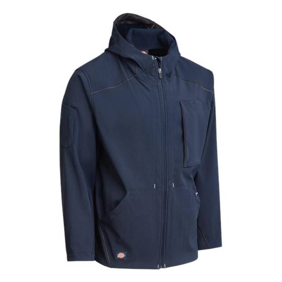 Custom Printed Dickies - Protect Hooded Jacket - Tall Sizes