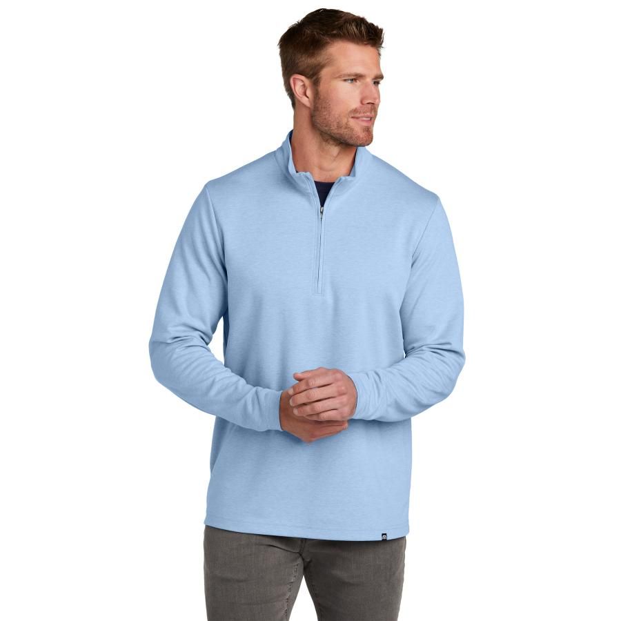 Custom Printed TravisMathew Coveside 1/4-Zip - Embroidered | Big
